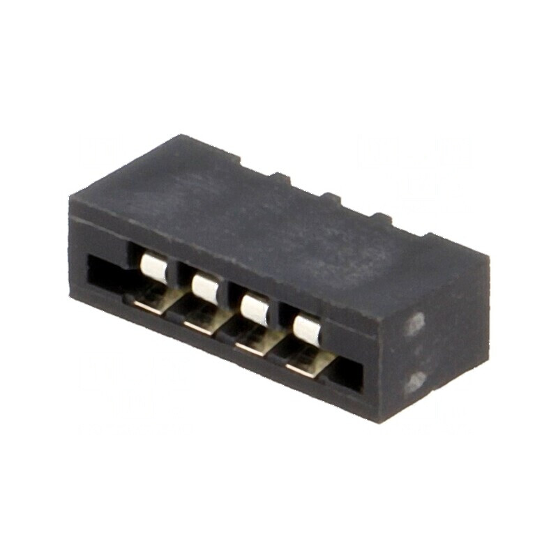 Conector FFC/FPC drept 4 PIN Non-ZIF THT cositorit 20mΩ 500V | Electronic-mag.ro | Componente Electronice