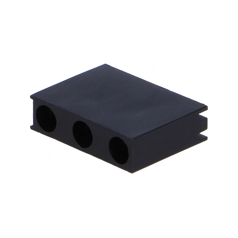 Carcasă diodă LED 3mm poliamidă unghi negru UL94V-2 | Electronic-mag.ro | Componente Electronice