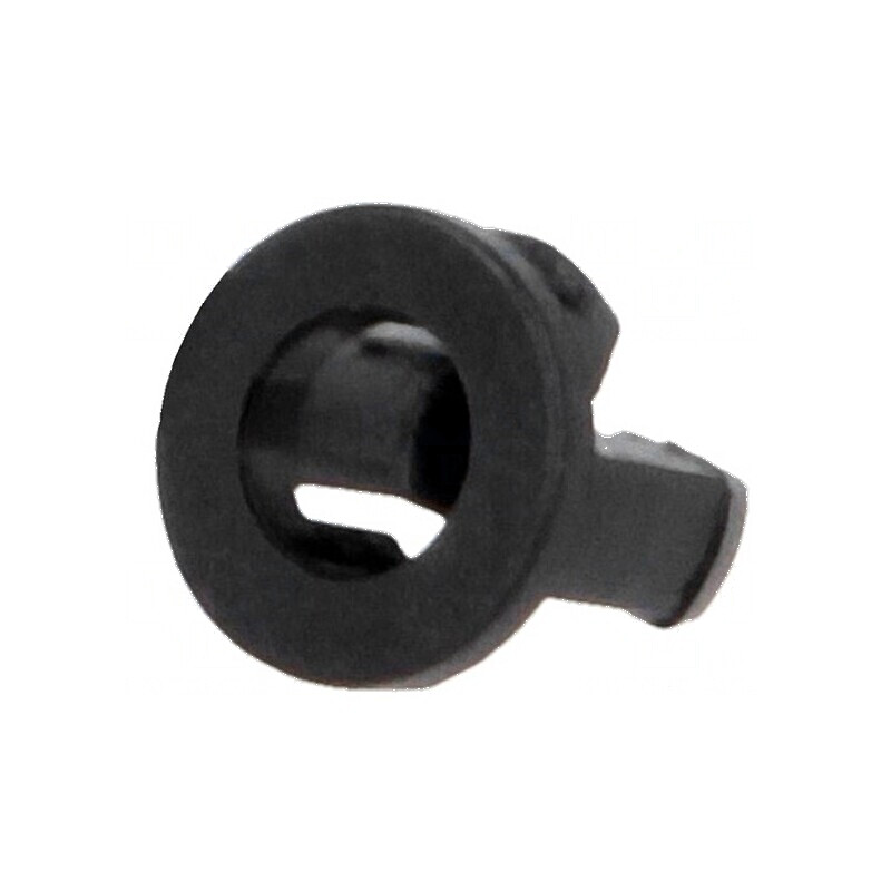 Montură LED 3mm monobloc neagră UL94V-2 5,2mm | Electronic-mag.ro | Componente Electronice