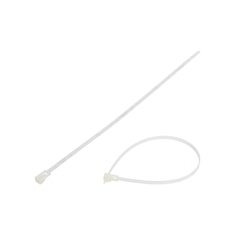 Colier strângere desfacere poliamidă 280mm x 4,8mm | Electronic-mag.ro | Componente Electronice