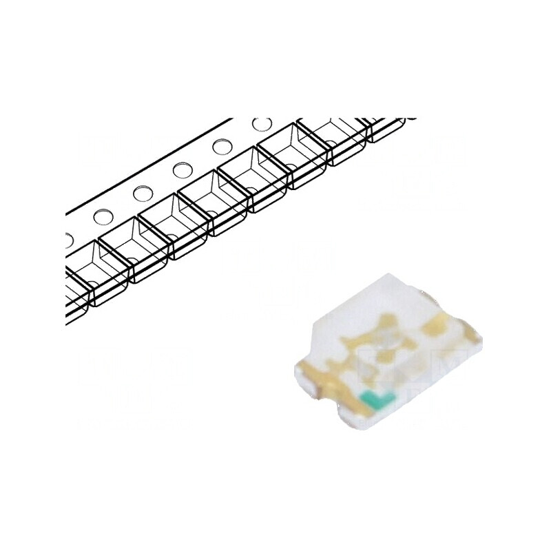 LED SMD 0805 Albastru 120mcd 20mA 468nm | Electronic-mag.ro | Componente Electronice