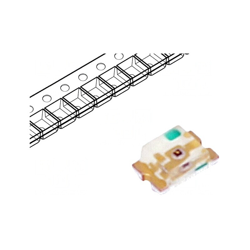 LED SMD 0805 roșie 18-54mcd 2x1,25x0,8mm 130° 2-2,4V 20mA | Electronic-mag.ro | Componente Electronice LED SMD 0805 roșie 18-54mcd 2x1,25x0,8mm 130° 2-2,4V 20mA | Electronic-mag.ro | Componente Electronice