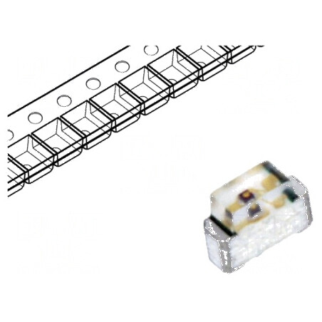 LED SMD 0604 Verde 18-71mcd 2-2,4V 20mA | Electronic-mag.ro | Componente Electronice