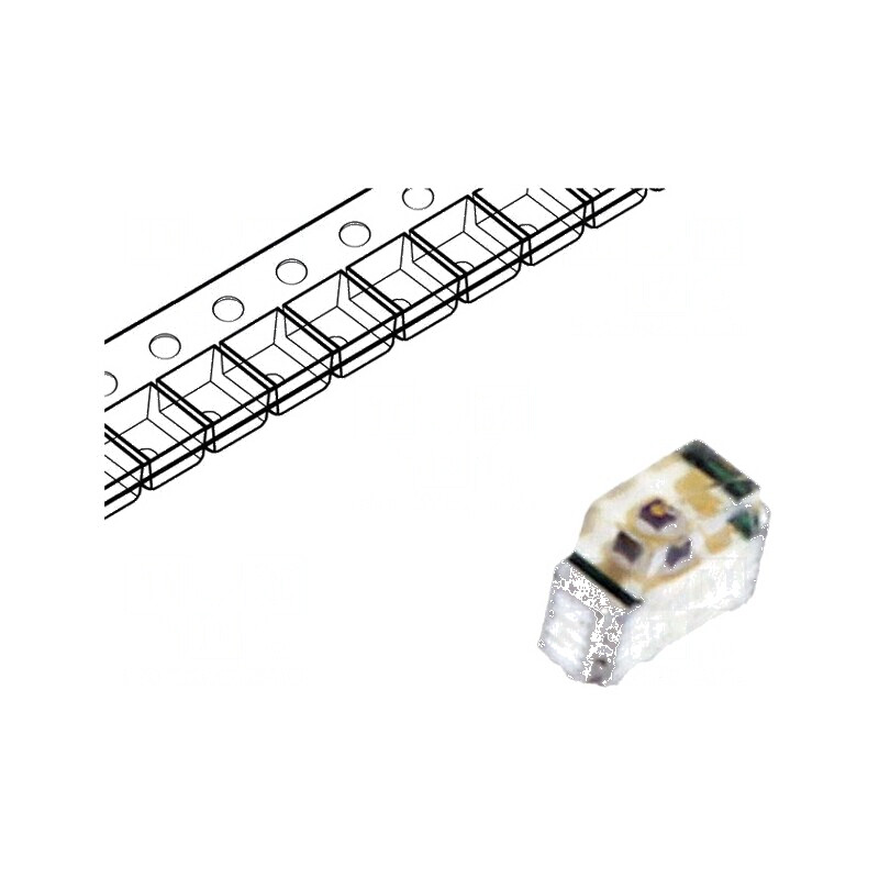 LED SMD 0604 roșie 18-54mcd 1,6x1,15x0,6mm 130° 2-2,4V 20mA | Electronic-mag.ro | Componente Electronice