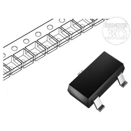 Diodă TVS 20V 1,4A 40W SOT23 ESD | Electronic-mag.ro | Componente Electronice