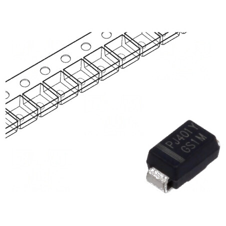 Diodă redresoare SMD 1kV 1A SMA 1,1V 35A | Electronic-mag.ro | Componente Electronice