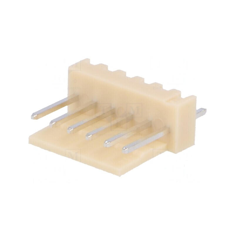 Conector cablu-placă soclu tată NS25 2,54mm 6 PIN THT 250V | Electronic-mag.ro | Componente Electronice