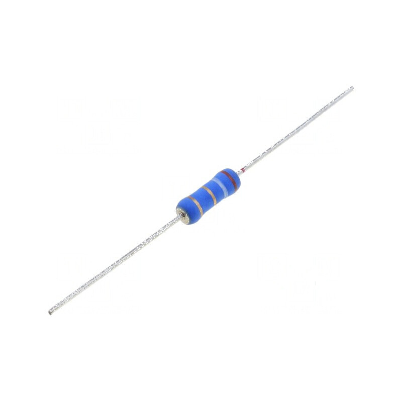 Rezistor metalic THT 220Ω 2W axial Ø4x11mm ±5% 350ppm/°C | Electronic-mag.ro | Componente Electronice