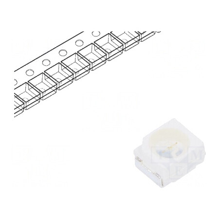 LED SMD 3528 Verde PLCC2 900-2300mcd 3.5x2.8mm 20mA | Electronic-mag.ro | Componente Electronice