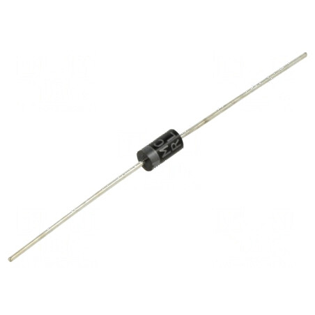 Diodă redresoare THT 200V 2A cu bandă Ifsm 60A DO15 | Electronic-mag.ro | Componente Electronice