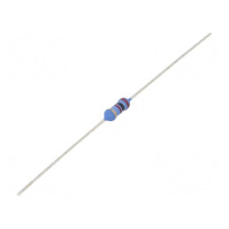 Rezistor metal oxide 2kΩ 500mW ±5% Ø3,5x10mm -55÷155°C | Electronic-mag.ro | Componente Electronice