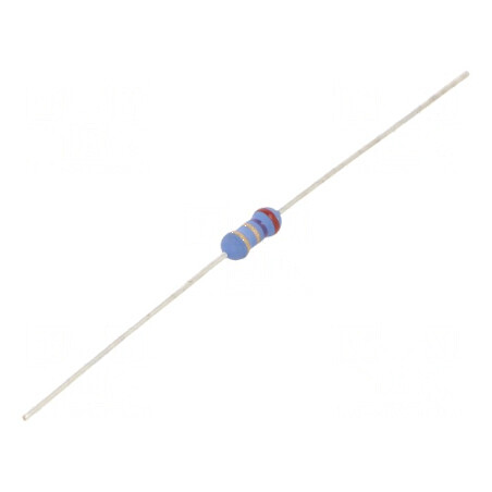 Rezistor metal oxide 2,7Ω 500mW ±5% Ø3,5x10mm | Electronic-mag.ro | Componente Electronice
