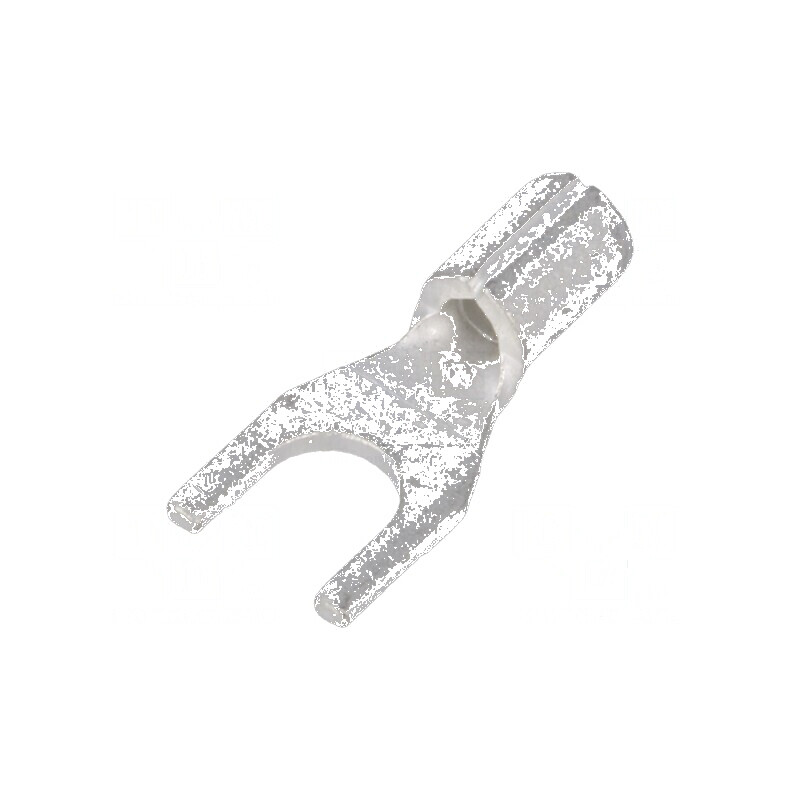 Furcă M3,5 crimpat pe cablu neizolat cositorit 0,5÷1mm2 | Electronic-mag.ro | Componente Electronice