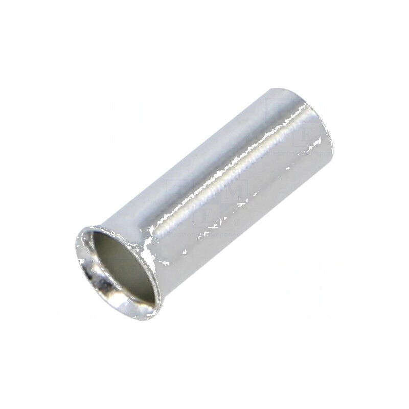 Vârf tub de capăt neizolat cupru 4mm² 9mm cositorit crimpat | Electronic-mag.ro | Componente Electronice Vârf tub de capăt neizolat cupru 4mm² 9mm cositorit crimpat | Electronic-mag.ro | Componente Electronice