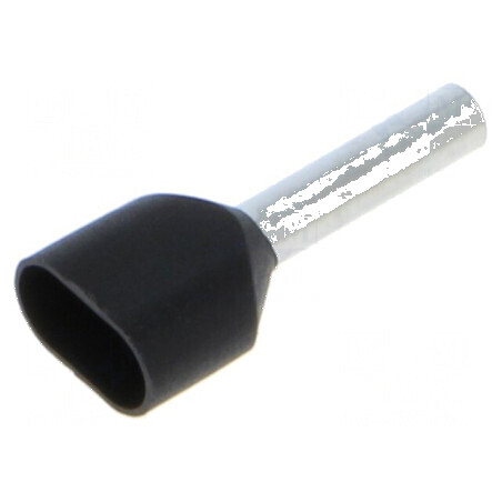 Vârf tub capăt izolată dublă cupru 1,5mm² 10mm cositorit | Electronic-mag.ro | Componente Electronice