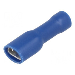 Terminal plat 4,8mm mamă 1,5-2,5mm2 crimpat pe cablu | Electronic-mag.ro | Componente Electronice