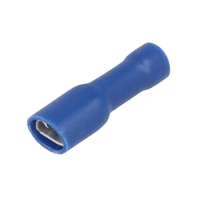 Terminal plat 4,8mm mamă 1,5-2,5mm2 crimpat pe cablu | Electronic-mag.ro | Componente Electronice