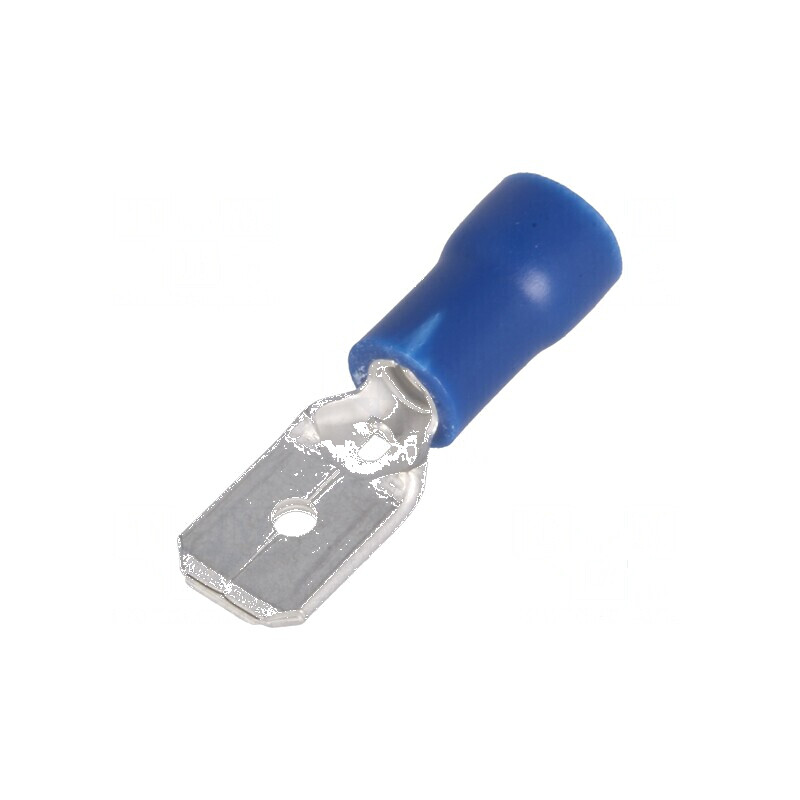 Terminal plat 6,3mm tată 1,5÷2,5mm2 pentru cablu crimpat | Electronic-mag.ro | Componente Electronice