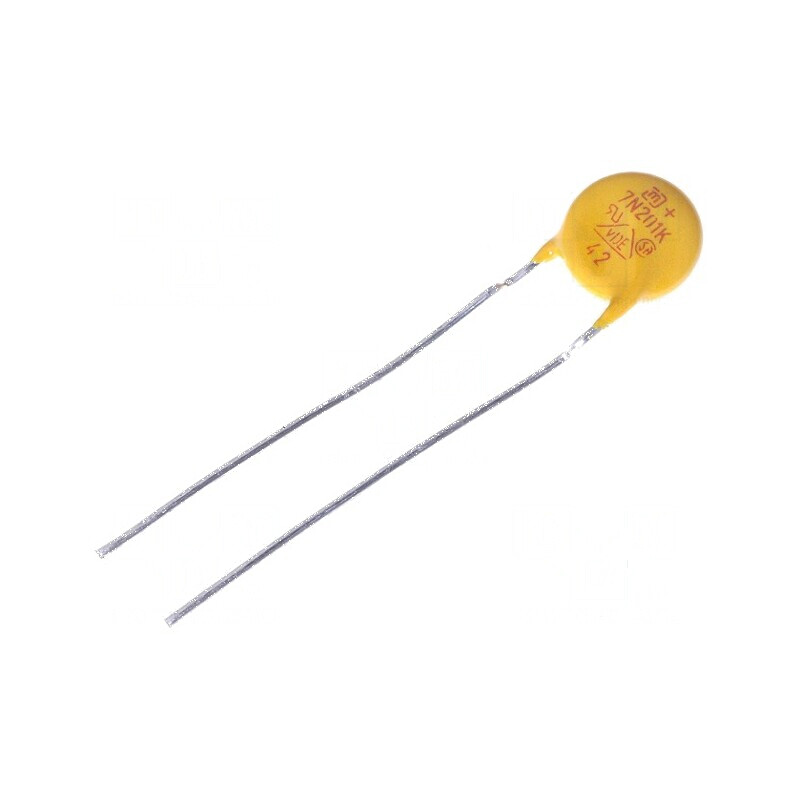 Varistor oxid de metal THT 130VAC 170VDC 200V ±10% 1,2kA 14J | Electronic-mag.ro | Componente Electronice Varistor oxid de metal THT 130VAC 170VDC 200V ±10% 1,2kA 14J | Electronic-mag.ro | Componente Electronice