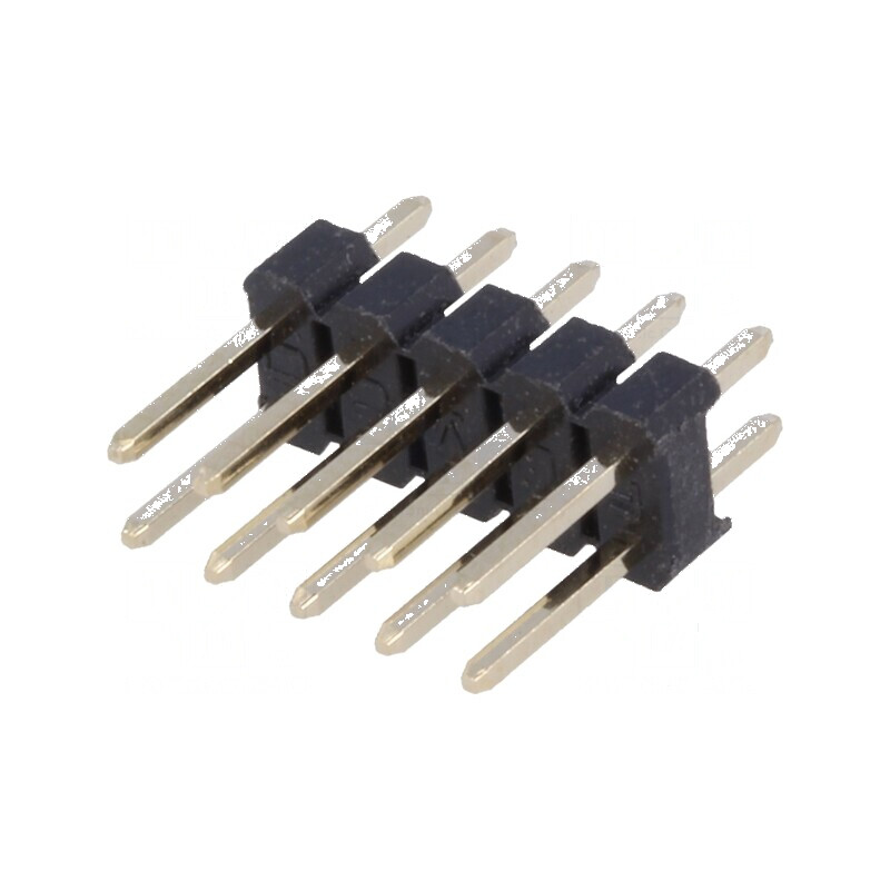 Conector şiruri pini tată 10 pini 2,54mm THT | Electronic-mag.ro | Componente Electronice