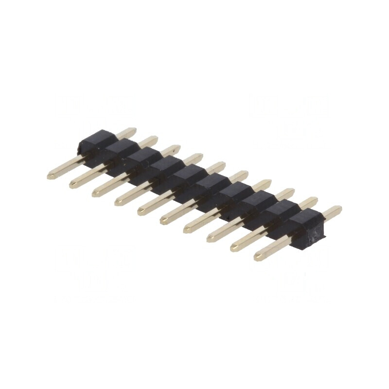 Conector şir pini tată 10 pini 2mm THT 1x10 | Electronic-mag.ro | Componente Electronice