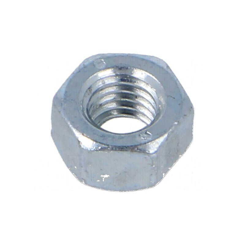 Piuliță hexagonală M5 0,8 din oțel cu acoperire zincată, 8mm, BN 169 | Electronic-mag.ro | Componente Electronice