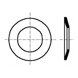 Şaibă conică M6 D14mm h2mm oțel inoxidabil A2 | Electronic-mag.ro | Componente Electronice