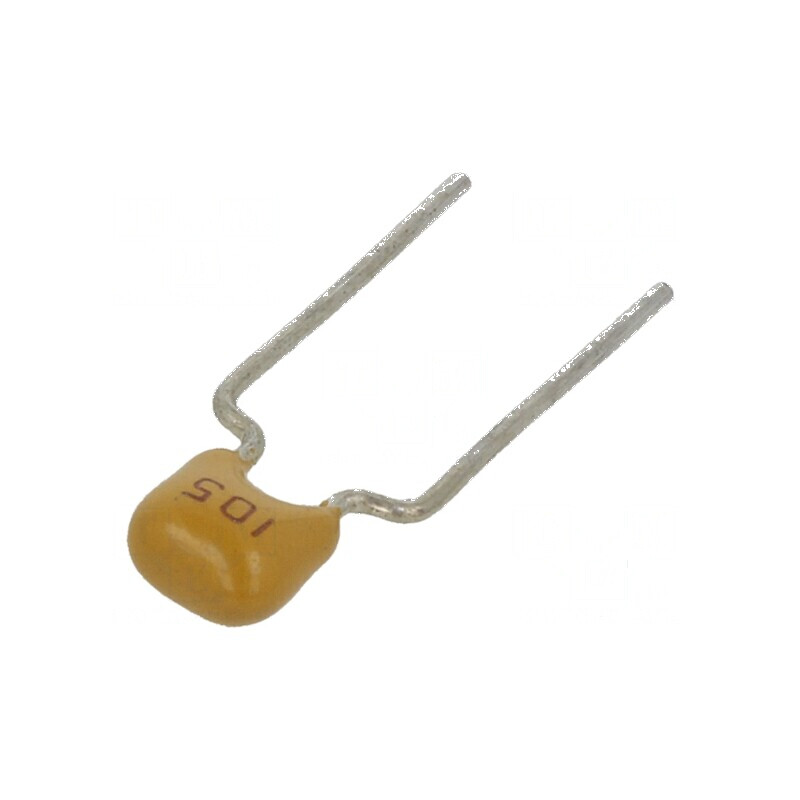 Condensator ceramic 1uF 50V Y5V ±20% THT 5mm | Electronic-mag.ro | Componente Electronice