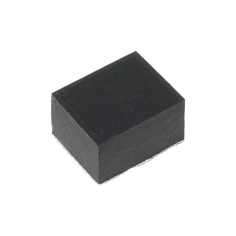 Picioruş autoadeziv negru 5,5mm H, 9,6mm W, 8mm L | Electronic-mag.ro | Componente Electronice