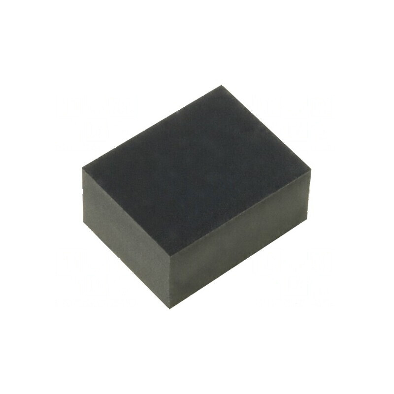 Picioruş autoadeziv negru 5mm x 10mm x 8mm | Electronic-mag.ro | Componente Electronice