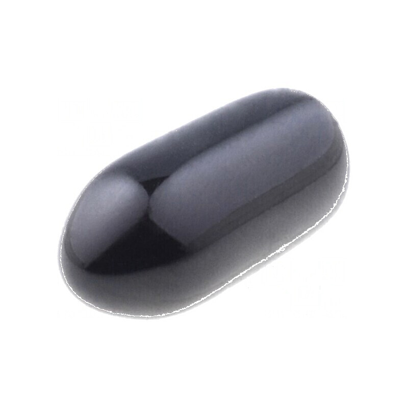 Cap de protecție PVC Soft negru Ø 2,6mm L 7mm | Electronic-mag.ro | Componente Electronice