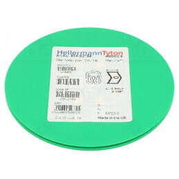 Markere Marcaj PVC Galben 2-5mm 65-105°C | Electronic-mag.ro | Componente Electronice