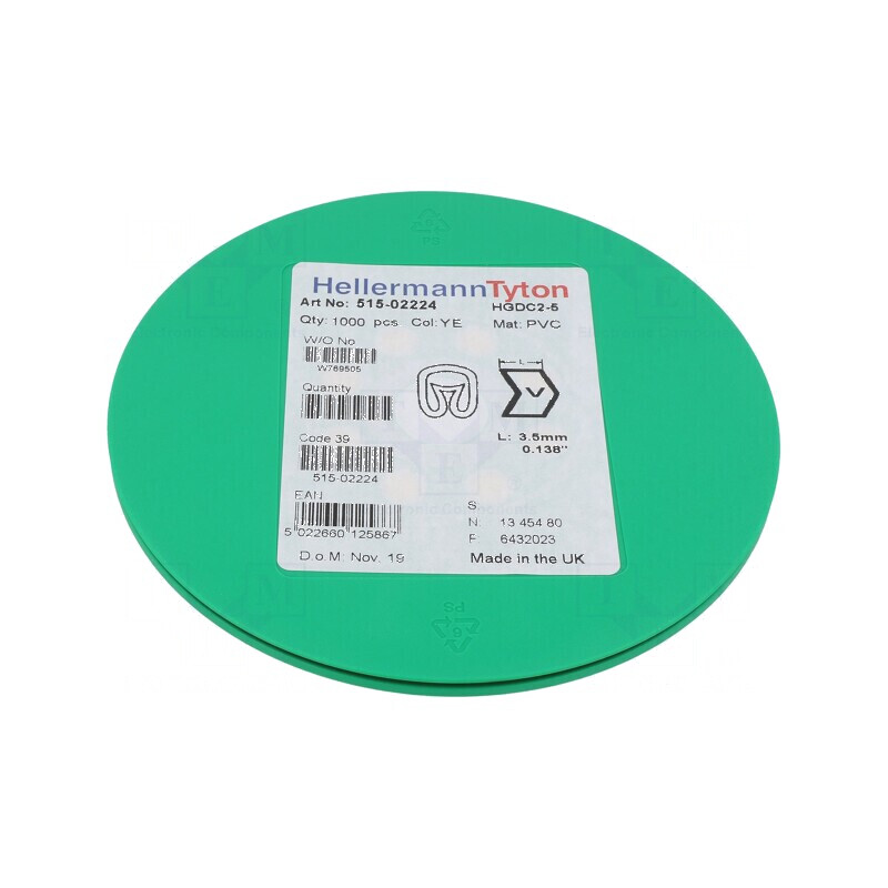 Markere Marcaj PVC Galben 2-5mm -65÷105°C | Electronic-mag.ro | Componente Electronice Markere Marcaj PVC Galben 2-5mm -65÷105°C | Electronic-mag.ro | Componente Electronice
