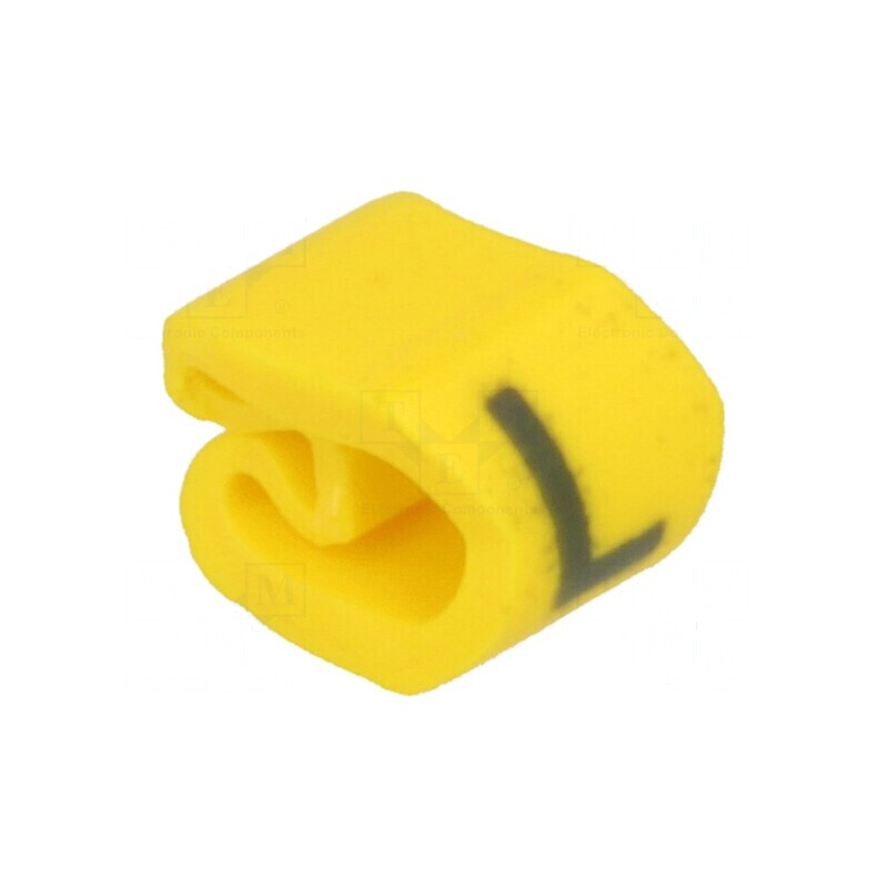 Markere Marcaj PVC Galben 2-5mm 65-105°C | Electronic-mag.ro | Componente Electronice