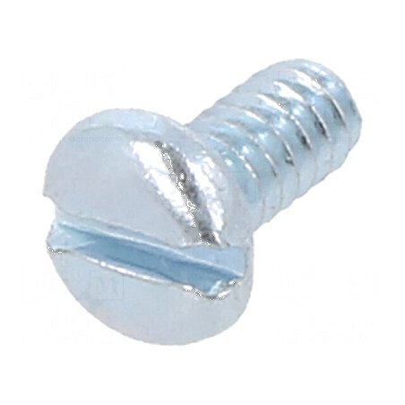 Şurub UNC 4-40x6,4 Cap Rotund Crestă Oţel Zincat | Electronic-mag.ro | Componente Electronice