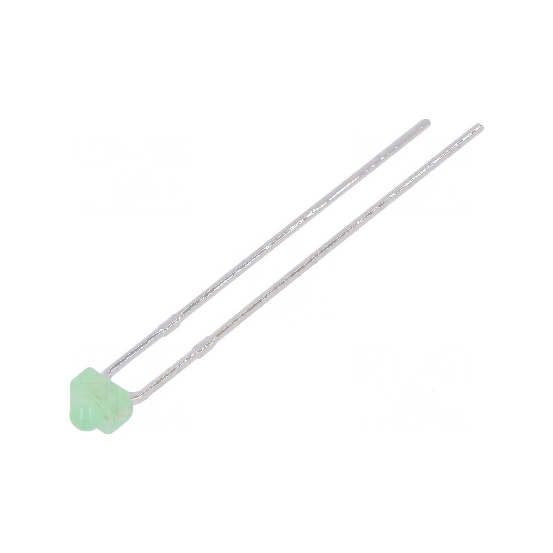 LED 1,8mm verde-galben 90-160mcd 60° convex | Electronic-mag.ro | Componente Electronice