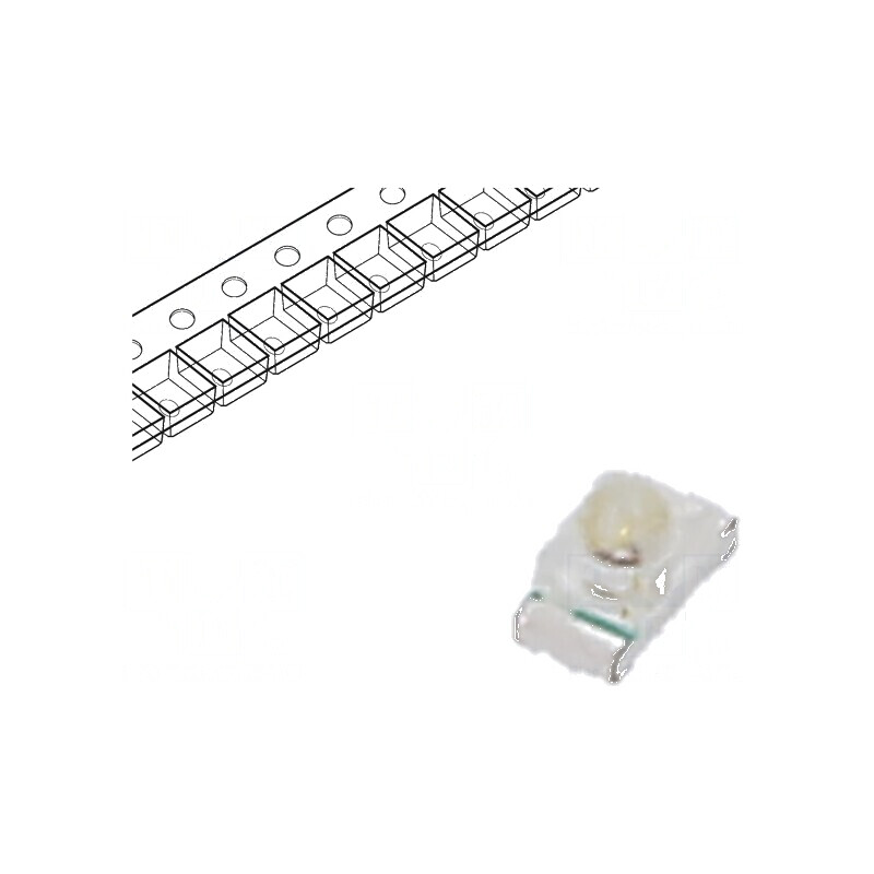 LED SMD 0603 roşie 200-400mcd 1,6x0,8x0,95mm 35° 20mA 60mW | Electronic-mag.ro | Componente Electronice