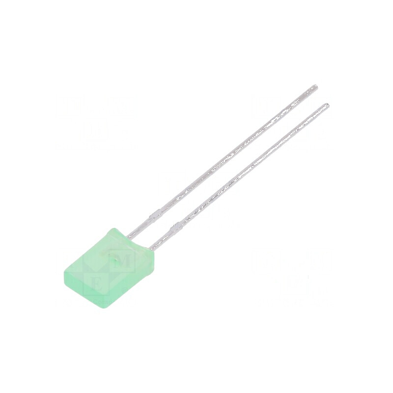 LED dreptunghiular galben-verde 5x2x7,05mm 9÷20mcd 130° | Electronic-mag.ro | Componente Electronice