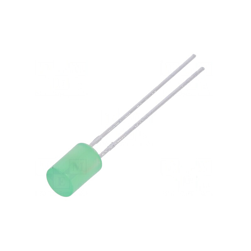 LED 5mm verde-galben 13÷30mcd 130° plat | Electronic-mag.ro | Componente Electronice