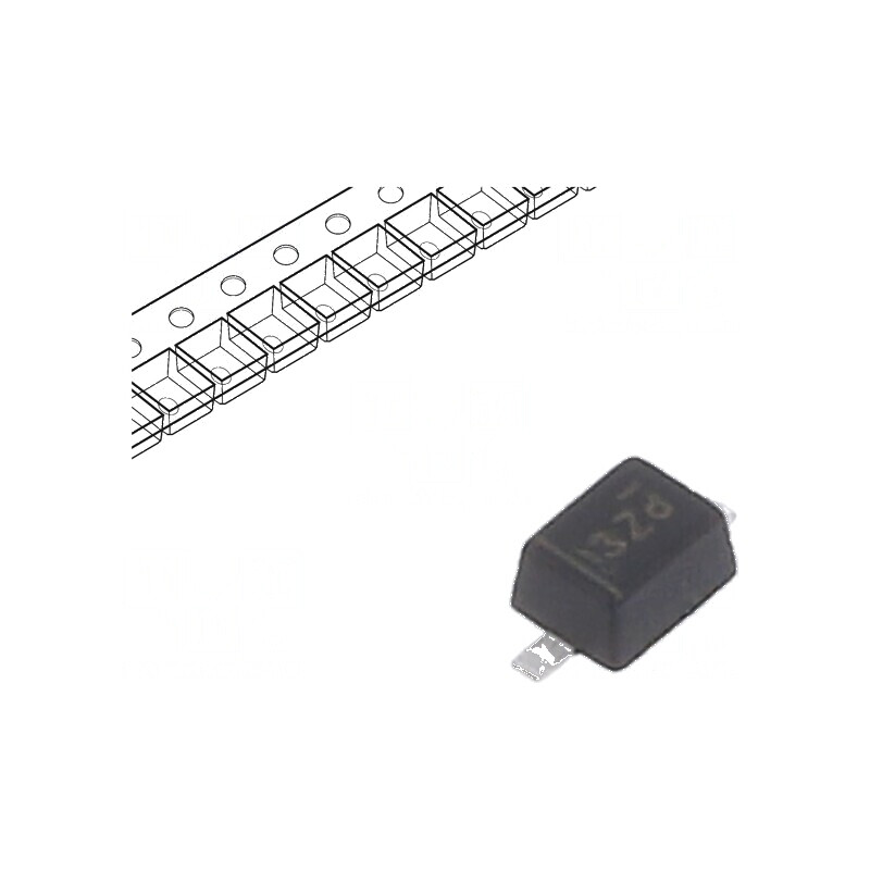 Diodă Zener 0,2W 3,3V SMD SOD323F - Rolă/Bandă 1 Diodă | Electronic-mag.ro | Componente Electronice