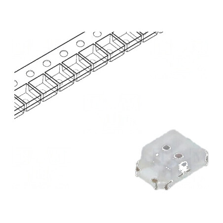 LED SMD 0805 Roșie/Galben-Verde 2x1,25mm 20mA | Electronic-mag.ro | Componente Electronice