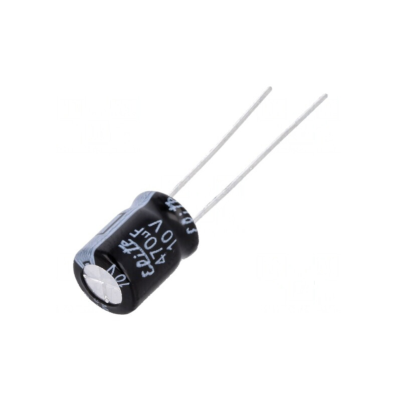 Condensator Electrolitic THT 470uF 10V 8x11.5mm ±20% | Electronic-mag.ro | Componente Electronice
