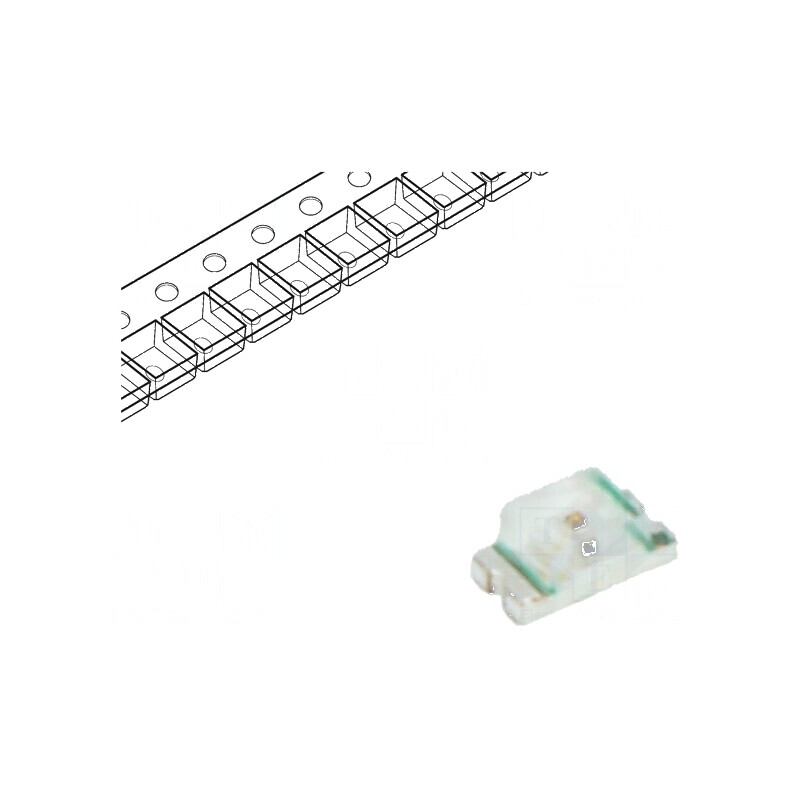 LED SMD 0603 portocalie 70-260mcd 1,6x0,8x0,7mm 20mA | Electronic-mag.ro | Componente Electronice