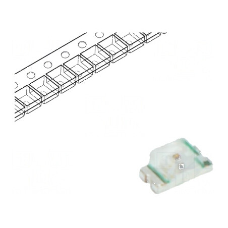 LED SMD 0603 portocalie 70-260mcd 1,6x0,8x0,7mm 20mA | Electronic-mag.ro | Componente Electronice
