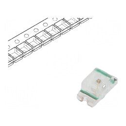 LED SMD 0603 galben 70-200mcd 1,6x0,8x0,7mm 140° 1,8-2,4V | Electronic-mag.ro | Componente Electronice