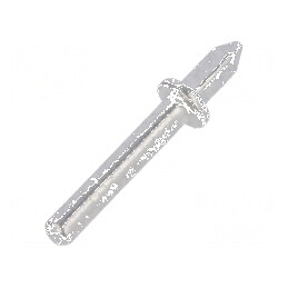 Vârf pin lipire THT cositorit nichelat alamă 1,3mm | Electronic-mag.ro | Componente Electronice