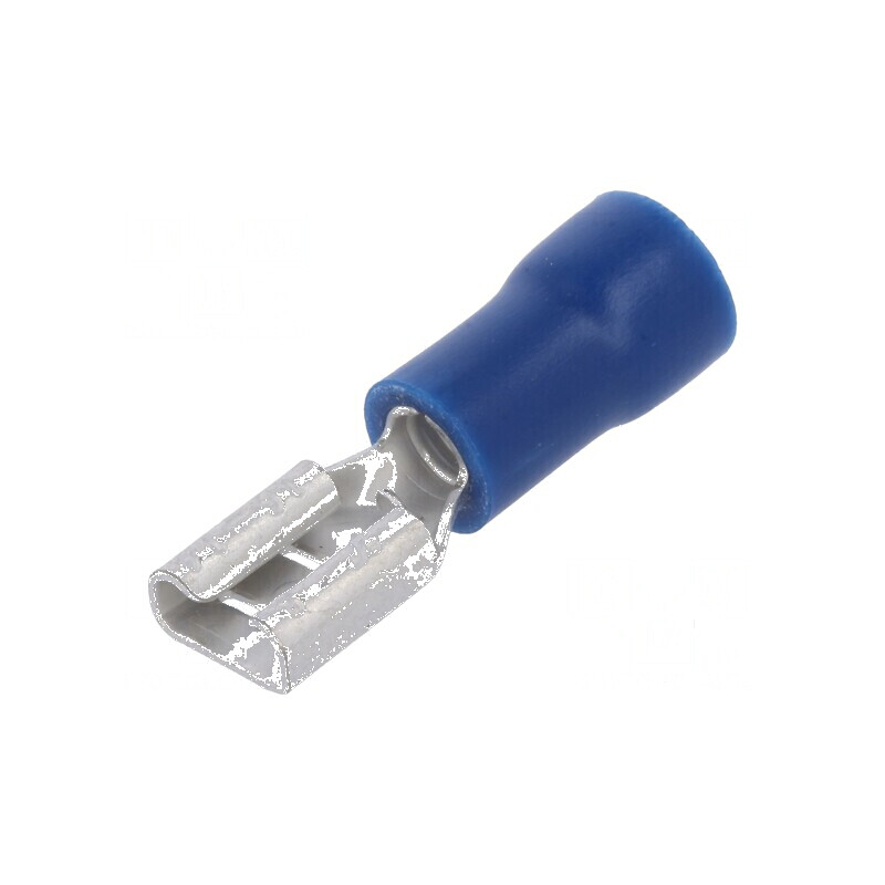 Terminal plat 4,8mm mamă 1,5÷2,5mm2 crimpat pe cablu | Electronic-mag.ro | Componente Electronice