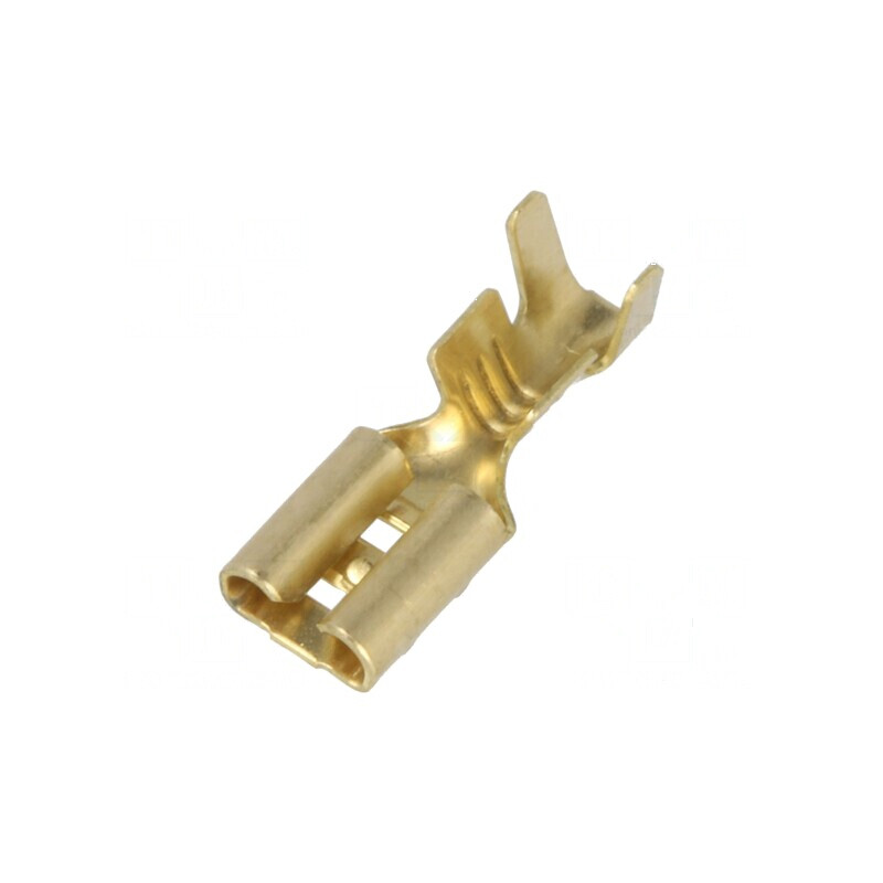 Terminal plat 4,8mm 0,5mm mamă crimpat pentru cablu 0,5÷2mm² | Electronic-mag.ro | Componente Electronice