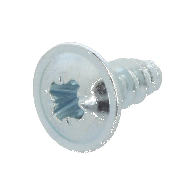 Şurub pentru plastic cu flanşă 2,9x6,5 Cap buton Phillips PH1 | Electronic-mag.ro | Componente Electronice