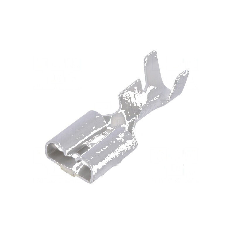 Terminal plat 6,3mm mamă 1÷2,5mm2 crimpat pe cablu | Electronic-mag.ro | Componente Electronice